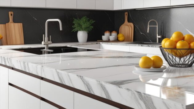 how much are marble kitchen countertops